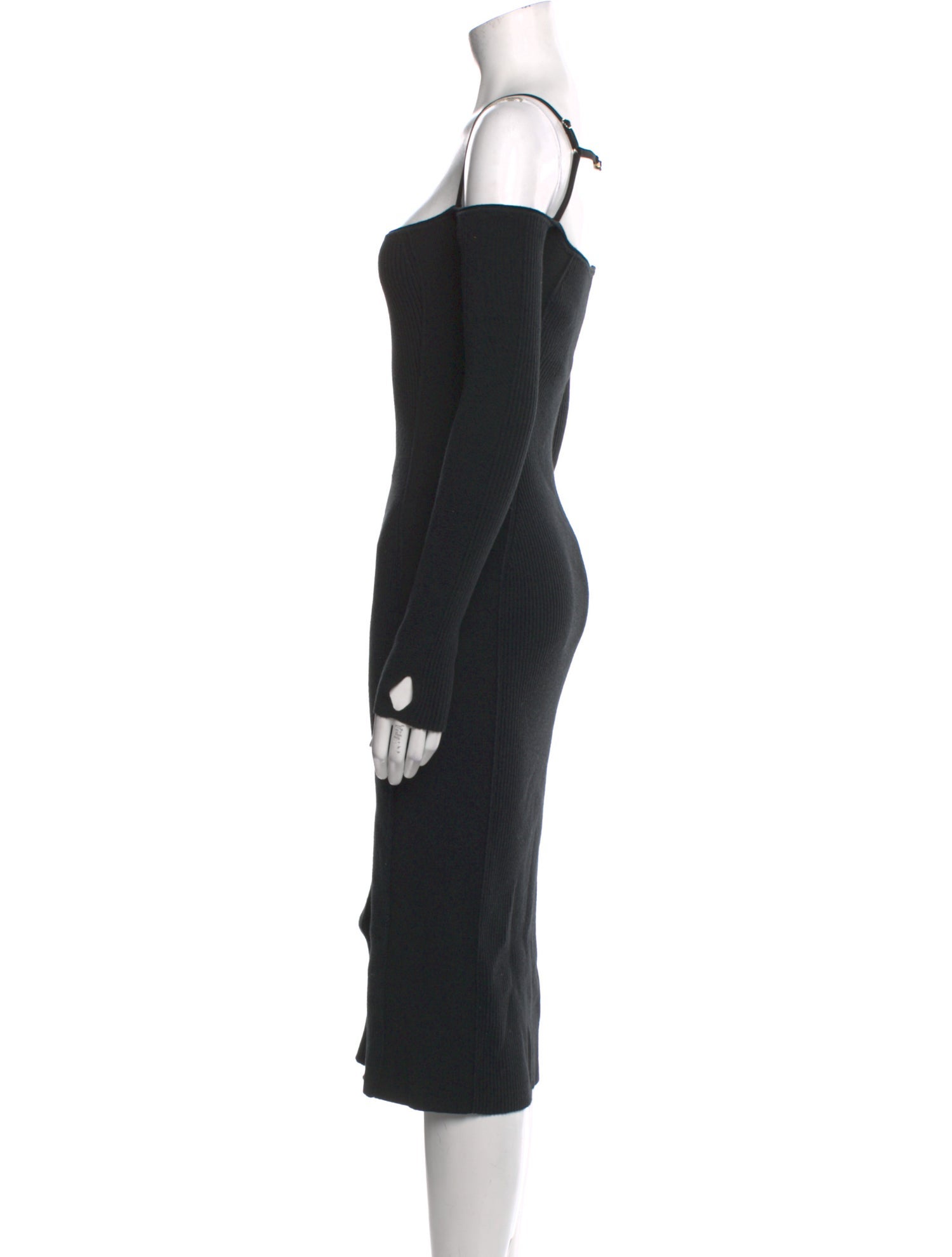 Jacquemus Square Neckline Knee-Length Dress
